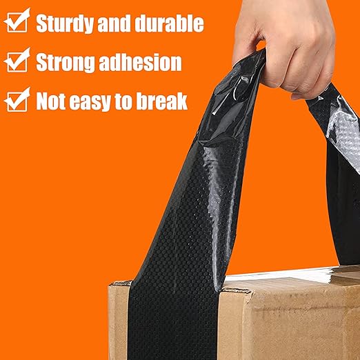 RV Underbelly Tape 4" x 33Ft, Permanent Waterproof Adhesive Repair Tape for Mobile Home Camper Travel Trailer, Wear-Resistant Fabric for Tears Holes Cuts – Strong Sealing for Motorhome & RV
