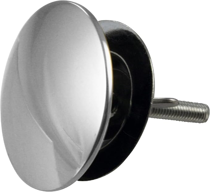Westbrass D202-26 2" Kitchen Sink Hole Cover, Polished Chrome (2-Pack)