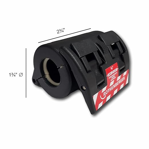 Rothenberger Kibosh Emergency Pipe Repair - Quick, Easy and Professional Way to Repair Burst - 3/4", Up to 145 PSI - 80012