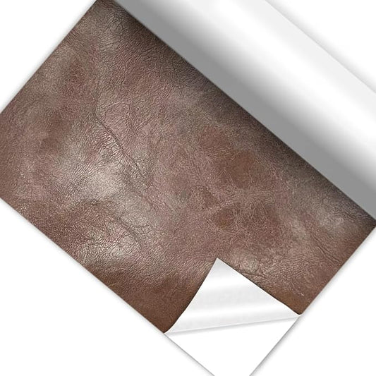 Self Adhesive Faux Leather Repair Patch,1Roll 15x78 Inch Leather Repair Tape for Furniture,Couch Tape for Couches,Bed,Car Seats,Chair,Brown