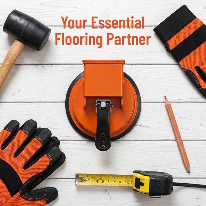 Floor Gap Fixer Tool - Heavy Duty Suction Cup for Closing Loose Floorboard Gaps, No Damage, No Pro Needed