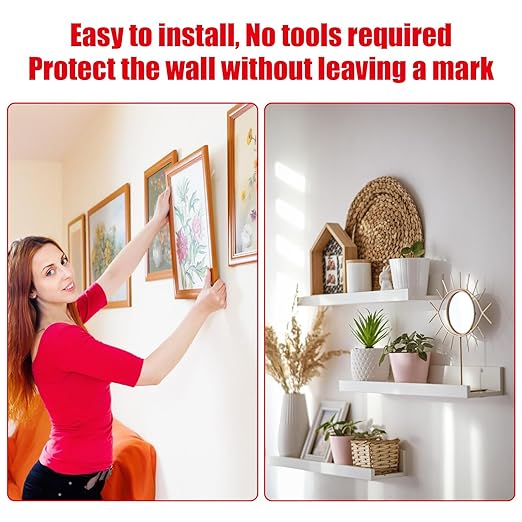 Double Sided Tape Heavy Duty, Waterproof Mounting Foam Tape, 16.5ft Length, 0.98in Width, High Temperature Resistant Adhesive Tape for Car, LED Strip Light, Office Decor, Uses VHB 5952 Raw Material