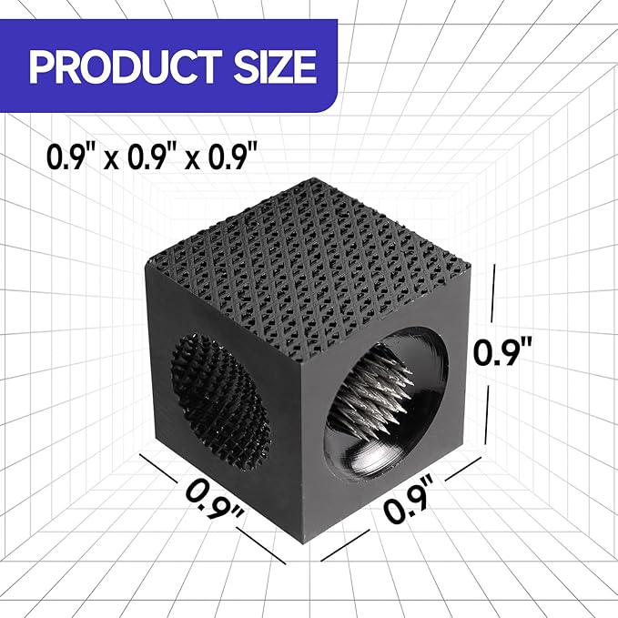 GSE Games & Sports Expert Billiard Pool Cue Tip Tool, Stick Scuffer/Shaper/Aerator/Joint Protector Tool, Billiard Accessories