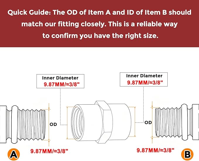Pack of 12, 1/8" FeMale NPT to 1/8" FeMale NPT Solid Brass Pipe Fitting Coupler, Brass Coupling Hose Fittings Adapter for Pipe Leak Repair, Bathroom Remodeling, Tool Extensions