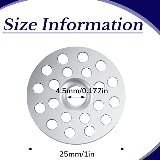 400 Pieces 1 Inch Plaster Washers for Repairing Ceilings Metal Washers for Screws Plaster Repair Rings Buttons for Wall Ceiling Drywall Repair
