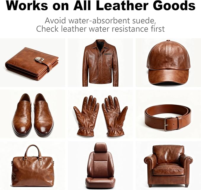 Medium Brown Leather Repair Kit, Medium Brown Leather Recoloring Balm, Leather Dye - Restore & Renew Scratch, Faded and Aged Leather & Vinyl Couches, Boots, Car Seats or Leather Furniture