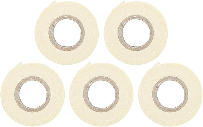 5pcs Air-Conditioner Pipe Tapes Oil- Tube Pipe Wrapping Tape Protective Tape Leakage Repair 6cm Width (Beige)