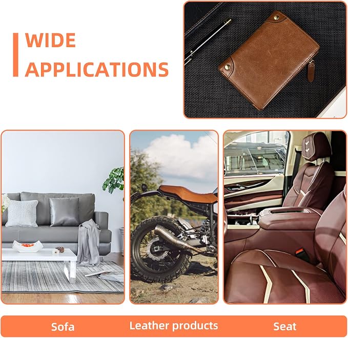 DXBULL Large Leather Repair Kit Self Adhesive Leather Tape Waterproof, DIY Leather Patch for Couches Car Seats Furniture Kitchen Cabinets Wall 23.6 x 78.7 inch (Black)
