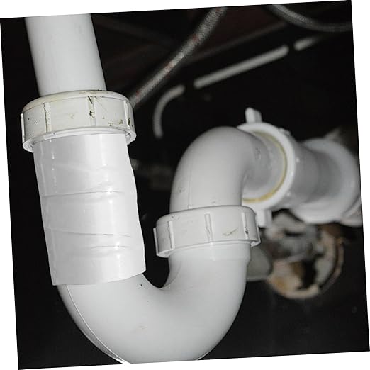 Cabilock Hose Leak Repair Tape Silicone Rubber Seal Tape White Easy to Apply Leakproof for Water Pipes Plumbers