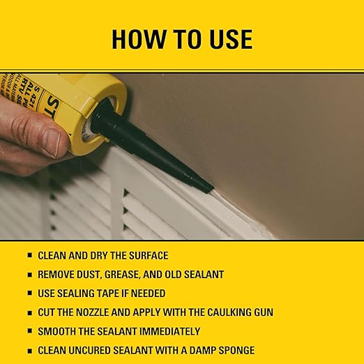 Stanley S421 All-Purpose RTV Silicone Sealant (2 x 10.1 fl.oz.) – 100% Waterproof Gray Caulk | Industrial-Grade Silicone for Kitchen, Bathroom, Shower, Window, Door, Indoor & Outdoor Use | 2 Pack