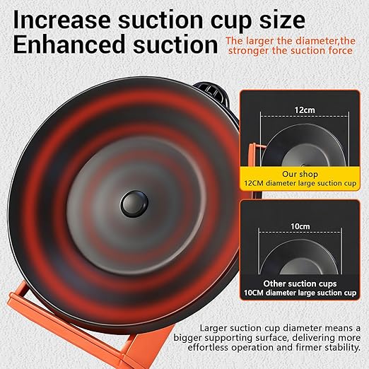 Floor Gap Fixer Tool, Plank Grabber Floor Fix Pro for Laminate, Wood, Tile & Vinyl Flooring - Heavy-Duty Aluminum Alloy Tool with Suction Cup & 5 Nano Pads, Family