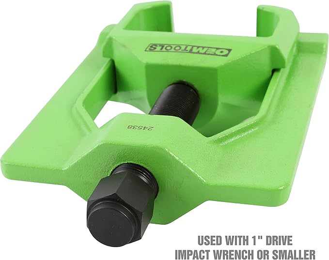 OEMTOOLS Heavy Duty U Joint Puller for Semi Trucks - Class 7-8, U Joint Removal Tool for Drivelines, U Joint Press Removes Seized Bearing Cups, 24538
