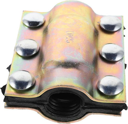 TOYANDONA Heavy-Duty Pipe Repair Clamp for Plastic and Metal Waterproof Leak Sealer 1 Piece Solution for Plumbing and Water Pipe Leak Repairs