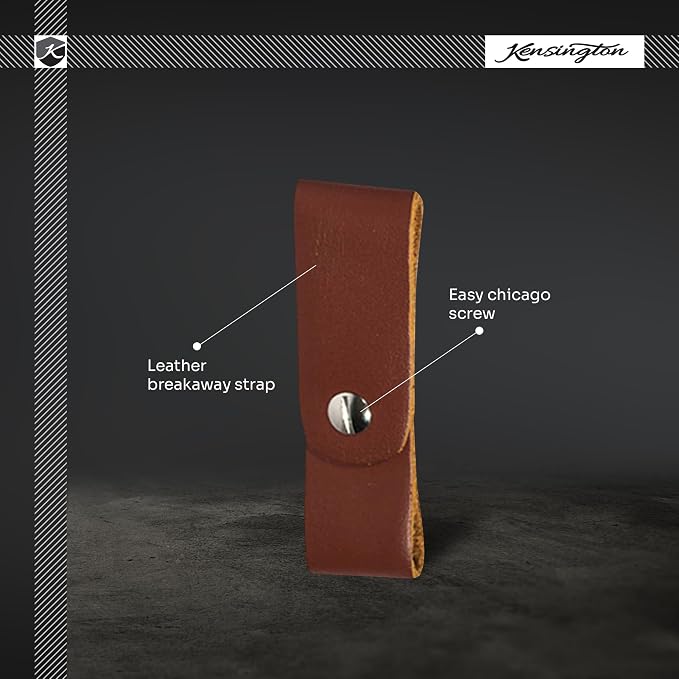 Leather Breakaway Strap for Horse Halter by Kensington Repair Kit for Damaged Breakaway Halters Leather Breaks If Halter Catches an Immobile Object for Horse Safety