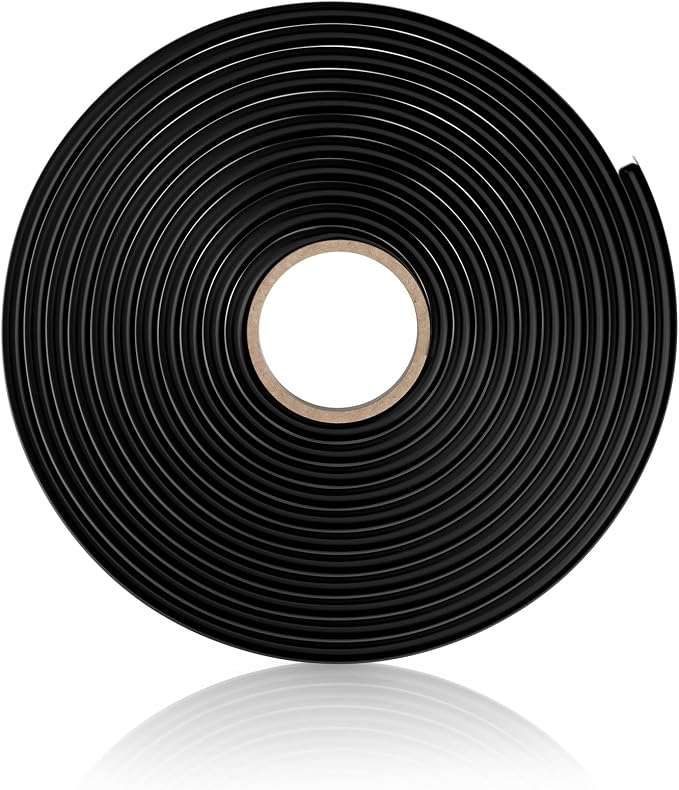 13Ft Headlight Sealant Retrofit Refit Butyl Rope Rubber Glue Reseal for Car Headlamps Window Door Windshield (1 Piece)