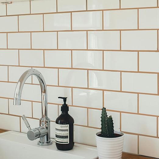 PentaUSA Tile Grout Repair Kit - Beige Brown Premixed Acrylic Sanded Grout, Water-Resistant Grout Filler for Bathroom&Shower, Kitchen Floor, Fast Drying, with Applicator, 13.4 oz (380g)
