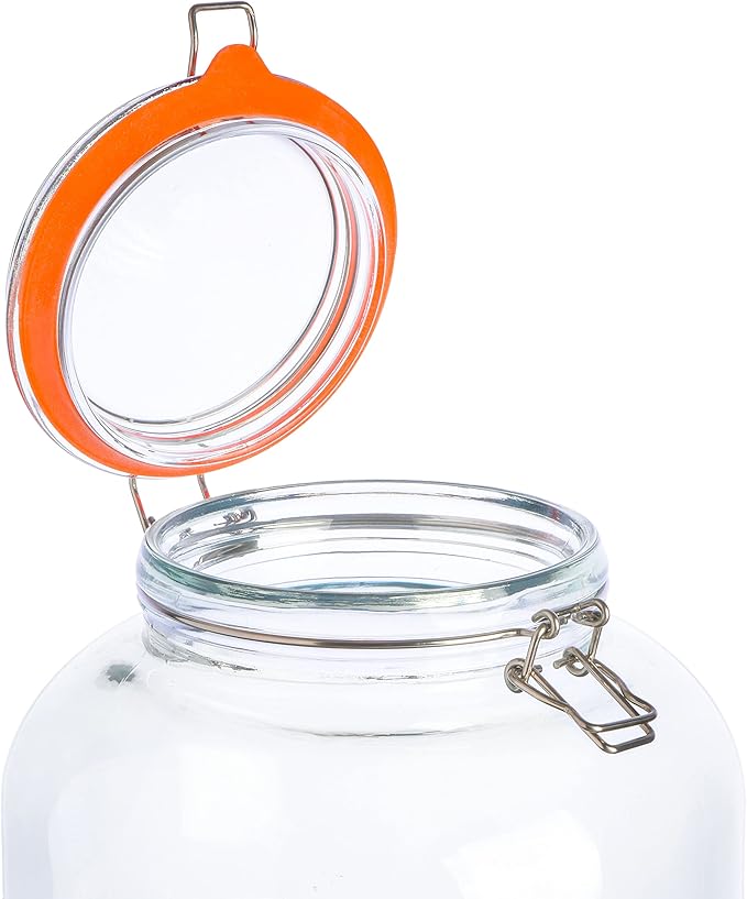 Gibson Home Alpha 2.4 Gallon Glass Canister