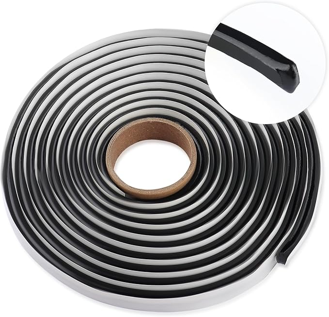 OFBAND 13Ft Car Headlight Sealant Butyl Tape,Waterproof Sealant Caulking Tape Avoids Noise & Leakage,Universal Car Accessories Sealing Tape for Car Truck SUV Headlights/Taillights