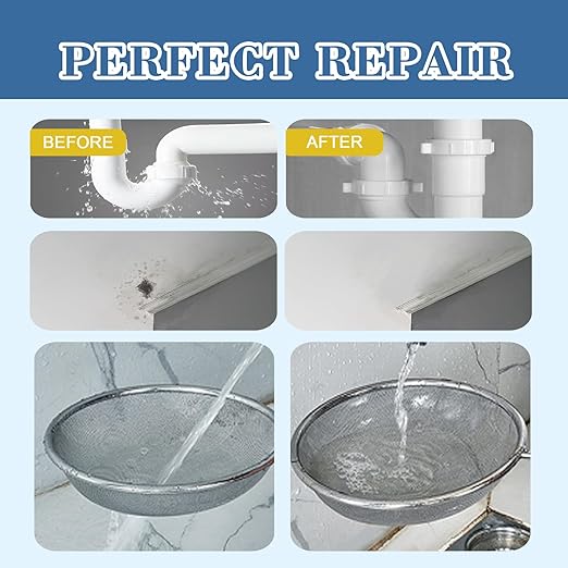 Waterproof Glue,Invisible Agent,Strong Waterproof Transparent Sealant,for Bathroom, Kitchen, Garden, Roofs, Walls (2, Kilograms)