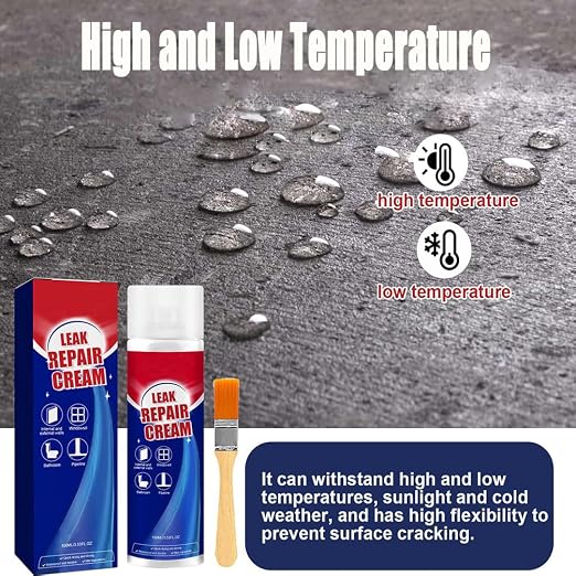 Bllosom Leak Repair Waterproof Sealant Spray,Waterproof Patch & Seal Rubberized Sealant Spray,Liquid Sealant Spray,Waterproof Roof Sealant (Blue,3pcs)