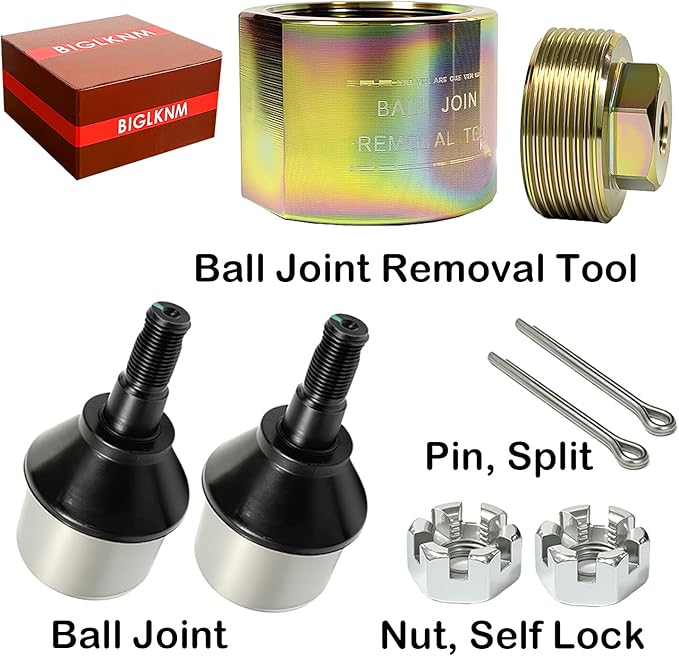 Ball Joint & Ball Joint Removal Tool for Polaris Sportsman 400 450 500 570 600 700 800 Ranger 400 425 500 570 700 800 Magnum 325 330 425 500 Trail Blazer Boss Worker Xplorer ACE Big Boss OEM# 7061158