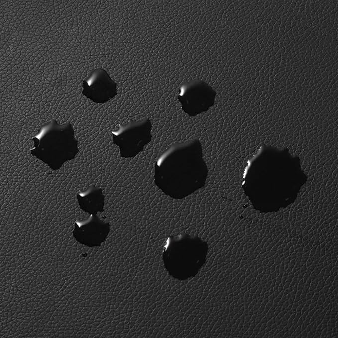 Faux Leather Repair Patch 19.7 × 118In,Dark Gray Self - Adhesive Leather Repair, 2.5MM Thick Upholstery Leather for Upholstery Crafts, DIY Sewing, Sofas, Furniture, Car Seats, Chairs(1Pcs)