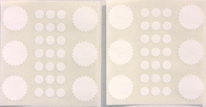 Stepsaver Products USA Made Mini Patch Smooth Wall Repair Kit. Repair Nail and Wall Anchor Sized Holes (1) Pack Provides 54 Small Hole Repair Patches.