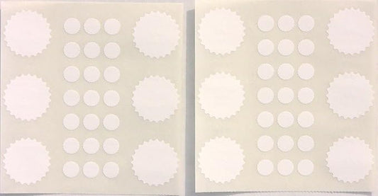 Stepsaver Products USA Made Mini Patch Smooth Wall Repair Kit. Repair Nail and Wall Anchor Sized Holes (1) Pack Provides 54 Small Hole Repair Patches.
