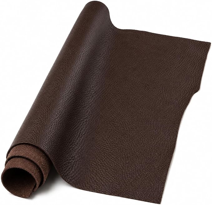 Reed Leather Hides - Cow Skins (12 X 24 Inches 2 Square Foot, Dark Brown) | Arts and Crafts
