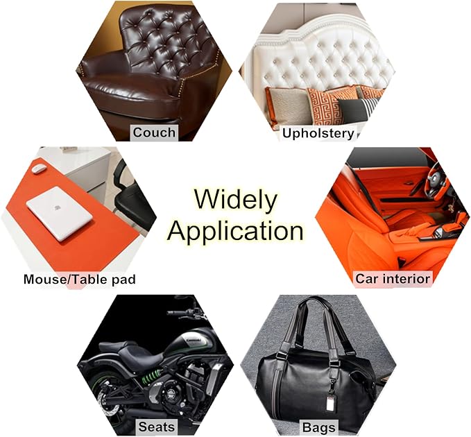 ILOFRI Self Adhesive Leather Patch Cuttable Sofa Repairing, 60x17 inch Large Vinyl and Leather Repair Tapes for Couches, Car Seats, Boat Seats, Furniture, Upholstery, Chair - Dark Grey #2