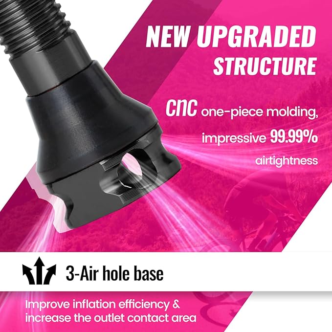 RideNow Tubeless Presta Valve Stems, 45mm Super Light 7075 Aluminum Alloy Presta Tubeless Valve Stem Kit with Valve Core Remover Tool and Valve Stem Caps, Multiple Color & Size(Pair), Titanium Gray