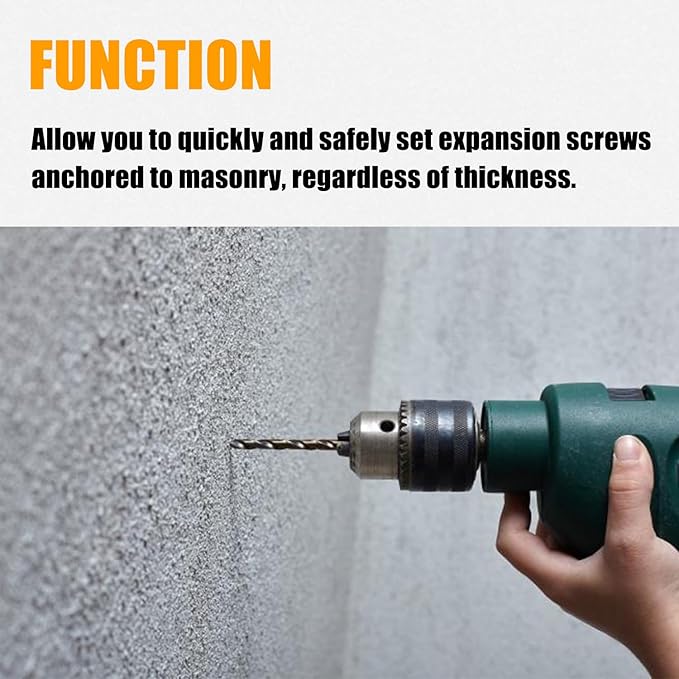 RANSOTO 868 Screw Anchor Expander Compatible with Greenlee 84299 Power Drill Part Caulking Anchor Size 1/4"-20 Hollow Wall Tool