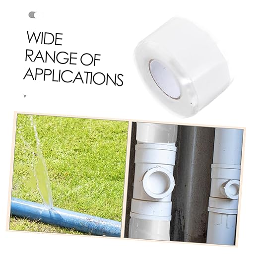 Cabilock 1roll Waterproofing Sealant Tape for Pipe and Hose Repair Wide Heavy-Duty Leak Prevention and Waterproofing for Household Maintenance