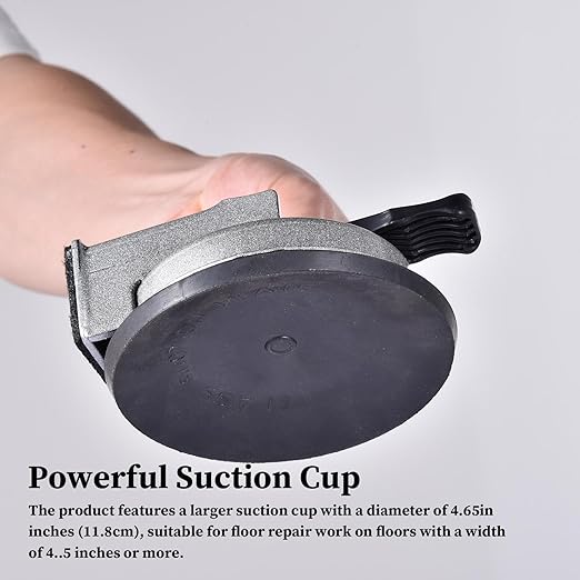 Laminate Floor Gaps Fixing Tool, Heavy Duty Suction Cup Closer Fixer, Vacuum Flooing Repair Gripper, High Performance Puller, for Tight Spaces Corners Hardwood Plank Wood Tile Deep Textures