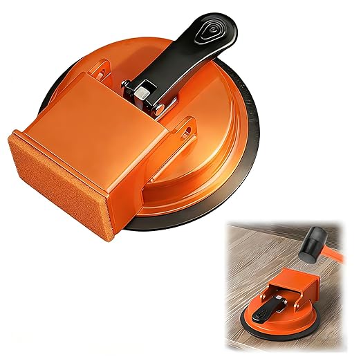 2026 Upgraded Floor Gap Fixer Tool, Heavy Duty Suction Cup Floor Gap Repair Tool, Flooring Gap Puller for Laminate, Vinyl, Wood & Tile Flooring Installation
