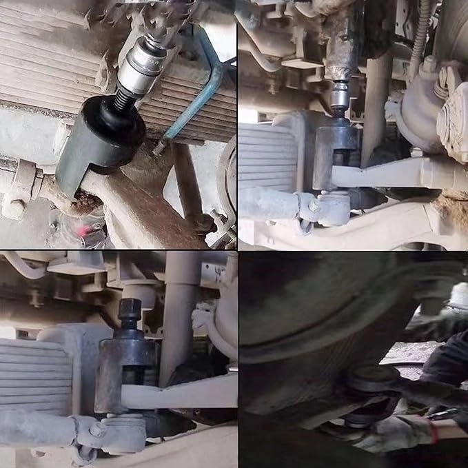 Ball Joint Removal Tool Heavy Duty Truck Ball Joint Separator Universal 36mm Forks Ball Joint Puller Compatible with Class 3–8 Trucks and Equipment