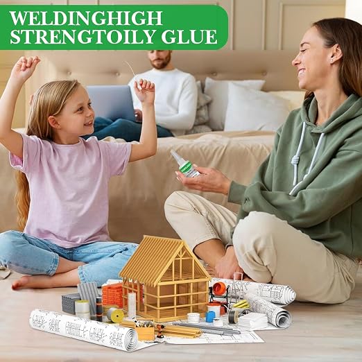 2Pack Super Glue All Purpose, 2026 Multifunctional Fast Repair Welding High Strength Oily Glue, Shoe Glue Welding Glue for Metal, Plastic, Wood, Ceramics, Leather, Glass (2PCS)
