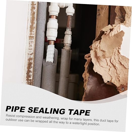 VALICLUD Flex Rubberized Sealant Tape Heavy Duty Leak Stop Duct Tape for Pipe Repairs for Sealing