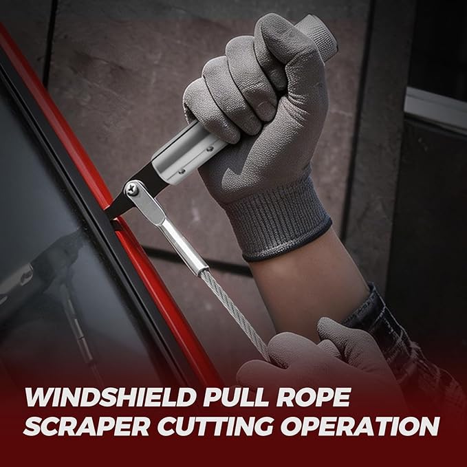 BILITOOLS 7-Piece Windshield Removal Tool Kit for Classic Vintage Car Windscreen Remover Set