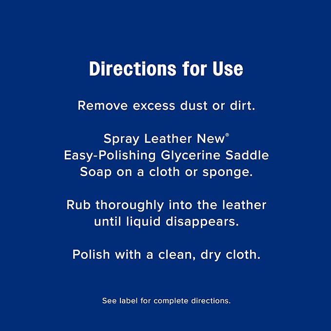 Farnam Leather New Easy-Polishing Glycerine Saddle Soap and Leather Cleaner, 32 oz