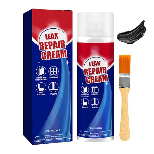 Roof Sealant Liquid, Wall Roof Leak Repair Coating Long-Lasting Gap Filler Sealant for Gutter, Window Frame, Tile, Concrete, Outdoor Waterproofing Accessories