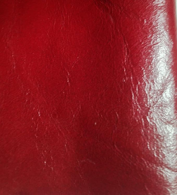 Reed Leather Hides - Cow Skins (12 X 24 Inches 2 Square Foot, RED) | Arts and Crafts