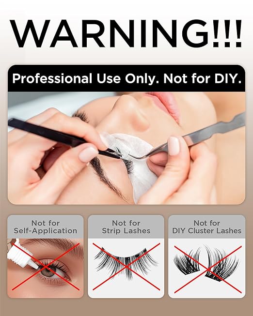 BEYELIAN Brown Eyelash Extension Glue 0.17fl.oz/5ml / 0.5 Sec Drying Time/Retention – 7-8 Weeks/Brown Adhesive/Professional Hypoallergenic Formaldehyde-Free Lash Extension Glue Supplies
