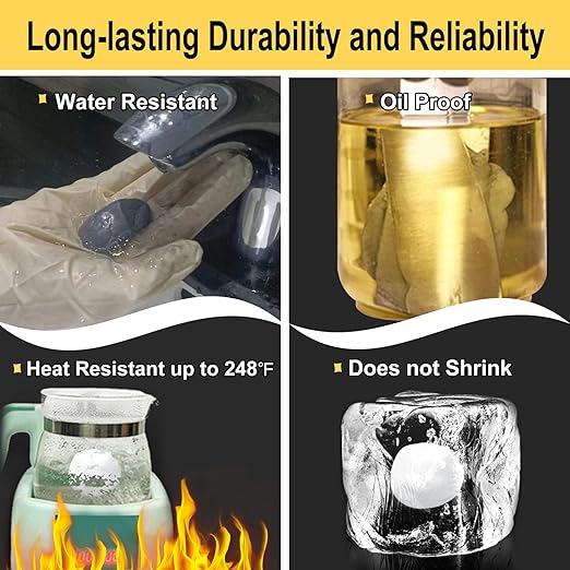 LOCBONDSO Epoxy Putty, Strong Bond Epoxy Putty Stick, Fast Setting | Waterproof & Heat Resistant, Easy Repair for All Purpose Metal, Plastic, Wood, Ceramics, Glass, Grey(2 oz.)