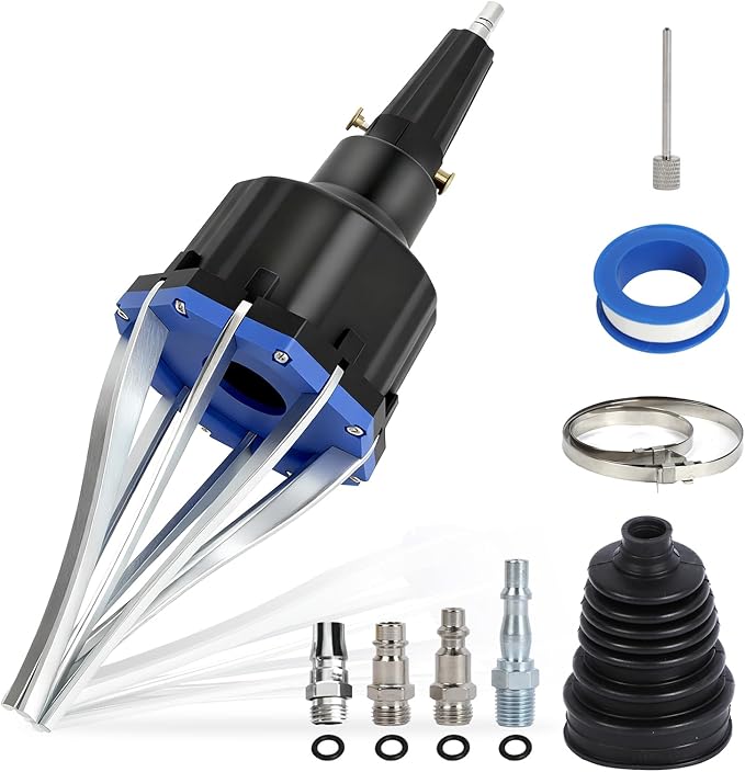 CV Joint Boot Removal Tool, CV Joint Clip Tool 72-130Psi Universal Drive Shaft Expander Pneumatic Joint Boot Expander Air Powered Installation Tool for Cars and Light Commercial