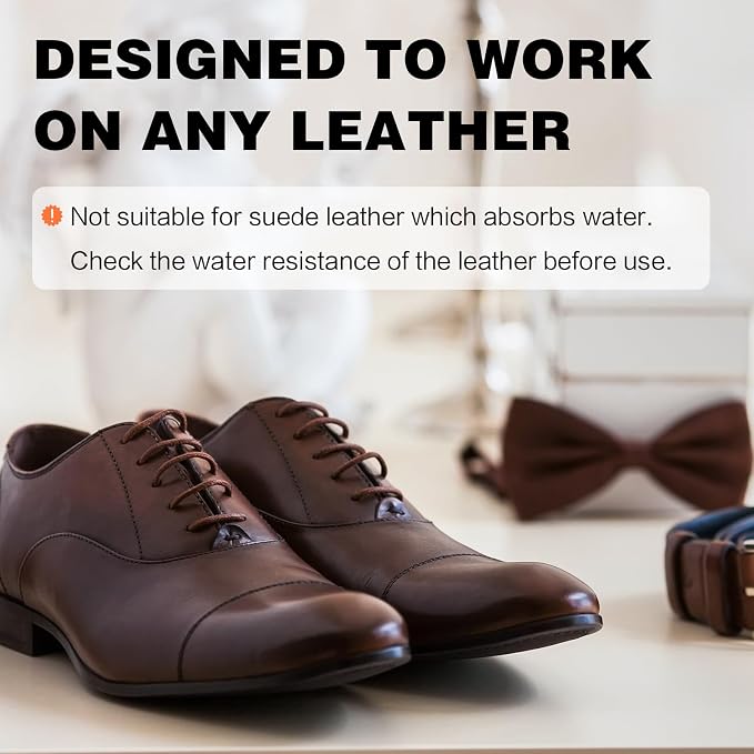 Leather Recoloring Balm - Dark Brown Leather Repair Kit for Furniture, Dye, Recolor, Renew, Repair & Restore Aged, Faded, Cracked, Peeling and Scuffed