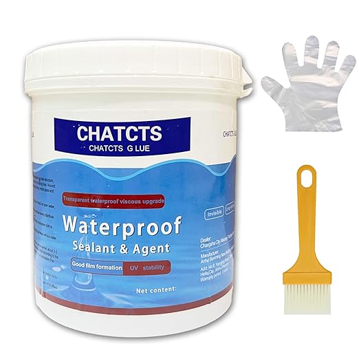 Waterproof Glue,Invisible Agent,Strong Waterproof Transparent Sealant,for Bathroom, Kitchen, Garden, Roofs, Walls (353, Ounces)