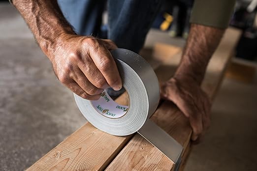 The Original Duck Tape Brand Duct Tape, 18-Pack 1.88 Inch x 60 Yard, 1080 Total Yards, Silver (1042019)