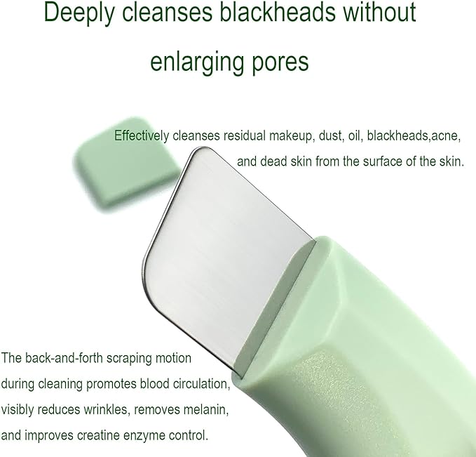 Blackhead Remover,Silicone Blackhead Remover Tools,Black Head Remover for Face,Nose,Mild and Safe Face Scraper for Men and Women,