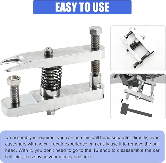 Ball Joint Separator Puller Extractor for Land Rover Ball Joint Separator Puller Extractor Removal Tool, Removal Tool Ball Puller OEM JLR-204-793A